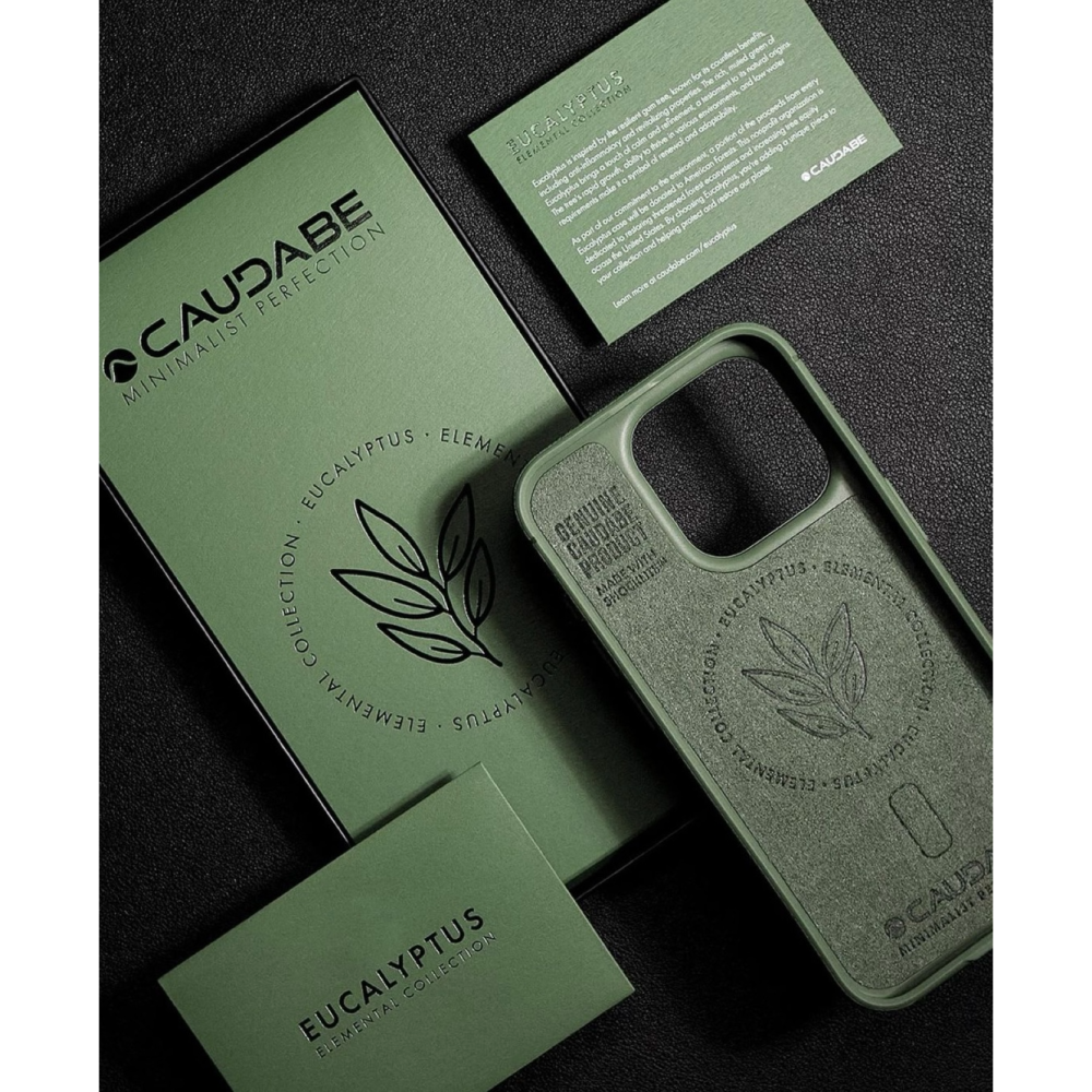 Caudabe SHEATH iPhone 16 Pro/15 Pro MagSafe 經典磁吸保護殼 天然綠-細節圖4