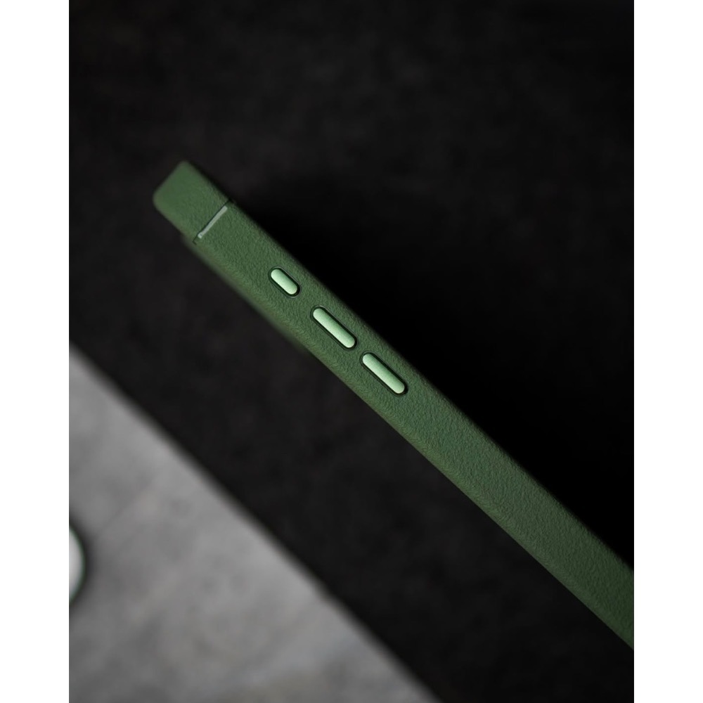 Caudabe SHEATH iPhone 16 Pro/15 Pro MagSafe 經典磁吸保護殼 天然綠-細節圖7