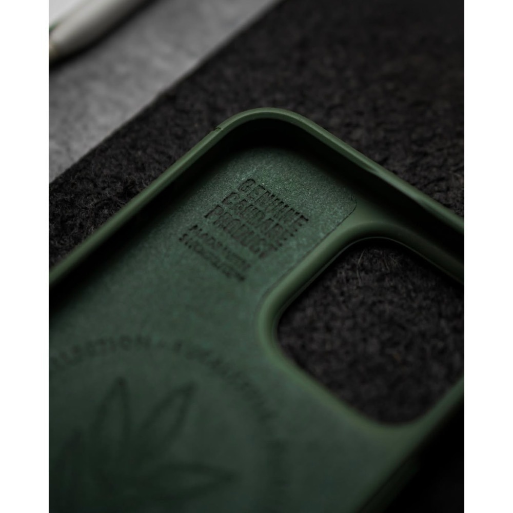 Caudabe SHEATH iPhone 16 Pro/15 Pro MagSafe 經典磁吸保護殼 天然綠-細節圖10