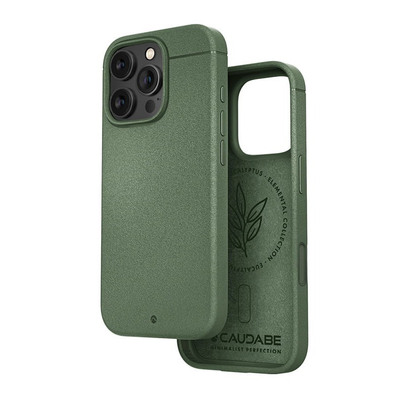 Caudabe SHEATH iPhone 16 Pro/15 Pro MagSafe 經典磁吸保護殼 天然綠-規格圖10
