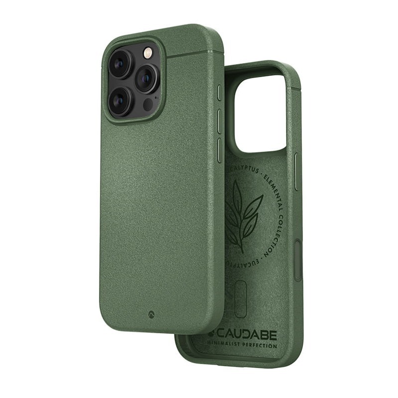 Caudabe SHEATH iPhone 16 Pro/15 Pro MagSafe 經典磁吸保護殼 天然綠-規格圖10