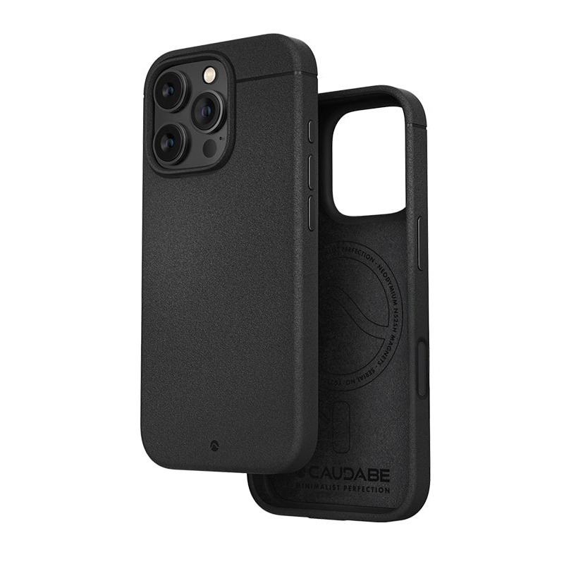 Caudabe SHEATH MagSafe iPhone 16 全系列經典磁吸保護殼 極簡黑-規格圖1