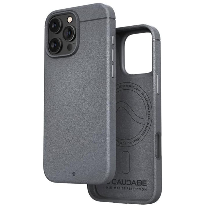 Caudabe SHEATH iPhone 16 Pro/16 Pro Max MagSafe 經典磁吸保護殼 原色灰-細節圖2