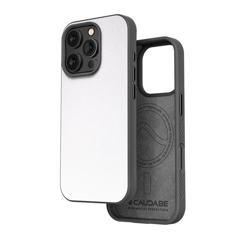 Caudabe PARAGON MagSafe iPhone 15 16 Pro/16 Pro Max旗艦保護殼月光白-規格圖6