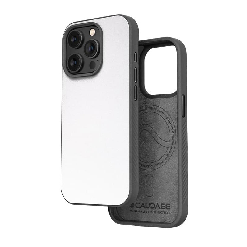Caudabe PARAGON MagSafe iPhone 15 16 Pro/16 Pro Max旗艦保護殼月光白-規格圖6