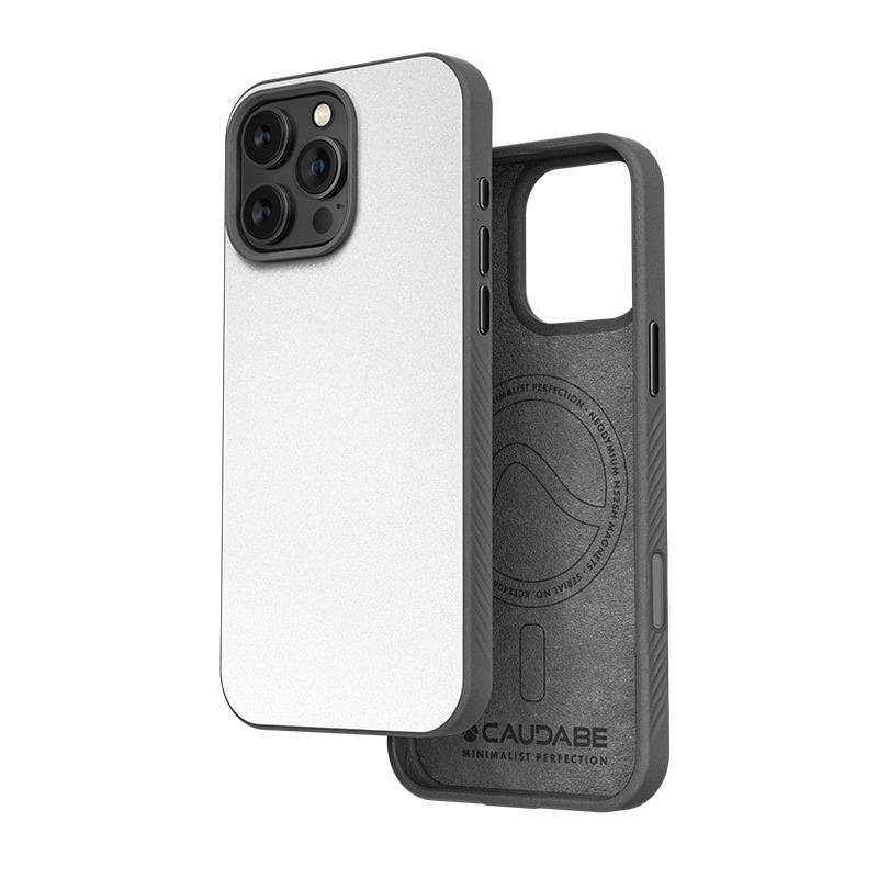 Caudabe PARAGON MagSafe iPhone 15 16 Pro/16 Pro Max旗艦保護殼月光白-規格圖6
