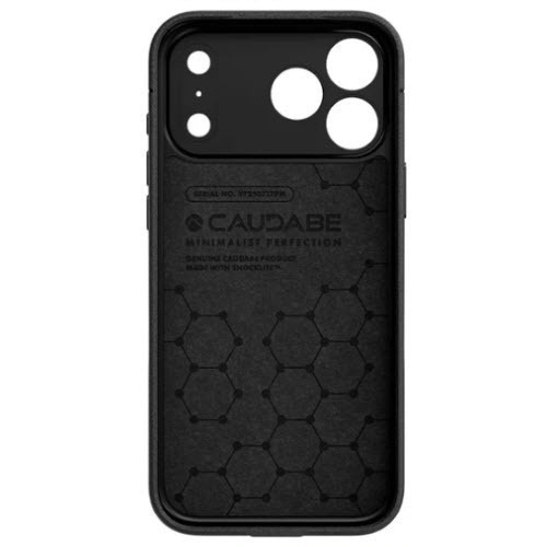 Caudabe SHEATH iPhone 17 Pro/ 17 Pro Max MagSafe 經典保護殼 極簡黑-規格圖5