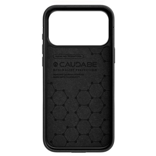 Caudabe SHEATH iPhone 17 Pro/ 17 Pro Max MagSafe 經典保護殼 極簡黑-規格圖5