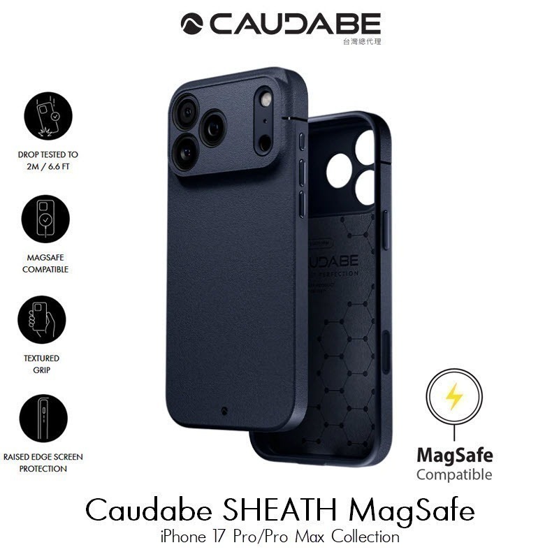 SHEATH iPhone 17 Pro/17 Pro Max MagSafe 經典防摔磁吸保護殼 經典藍-細節圖2