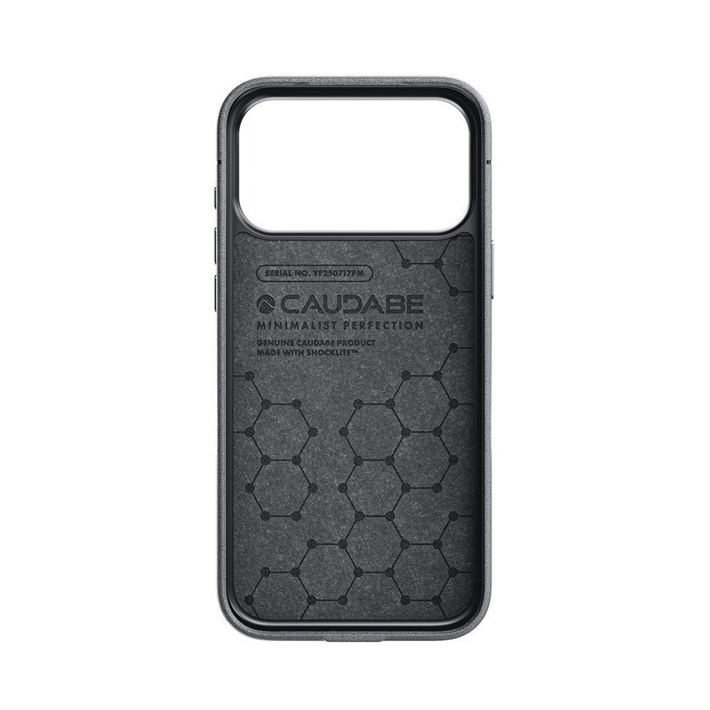 Caudabe SHEATH iPhone 17 Pro/17 Pro Max MagSafe 經典保護殼 原色灰-規格圖5