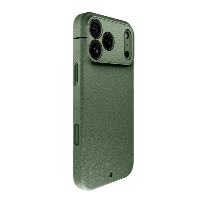 Caudabe SHEATH iPhone 17 Pro/17 Pro Max MagSafe 經典保護殼 天然綠-細節圖4