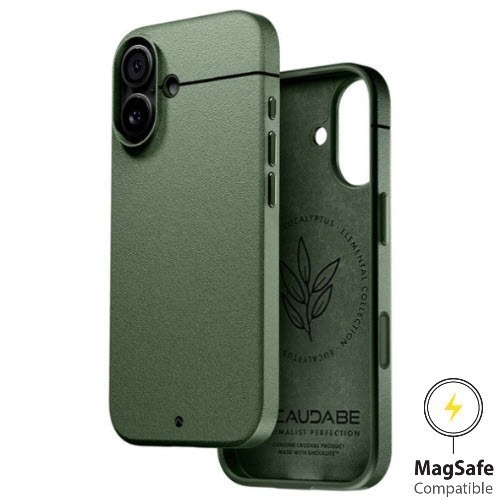 Caudabe SHEATH iPhone 17 Pro/17 Pro Max MagSafe 經典保護殼 天然綠-規格圖4