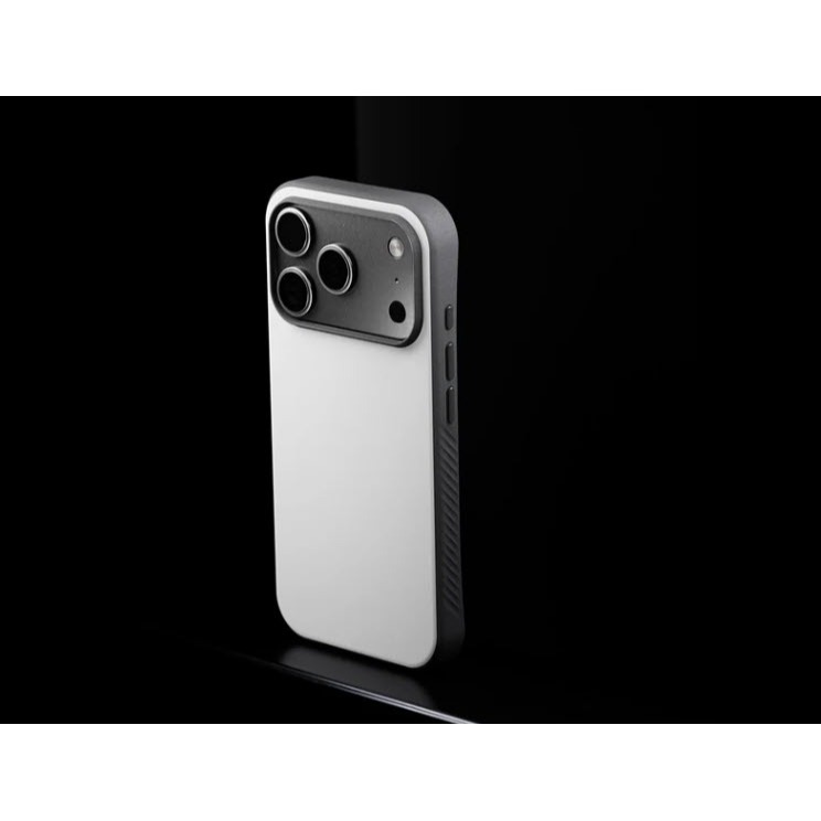 Caudabe PARAGON MagSafe iPhone 17 Pro/Pro Max旗艦保護殼月光白-細節圖2