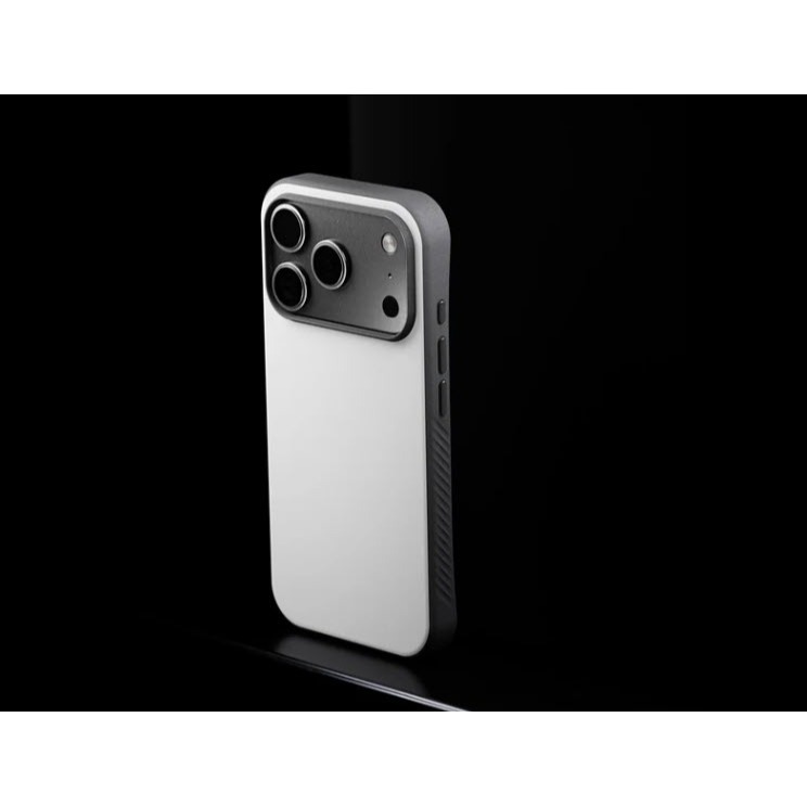 Caudabe PARAGON MagSafe iPhone 17 Pro/Pro Max旗艦保護殼月光白-細節圖3