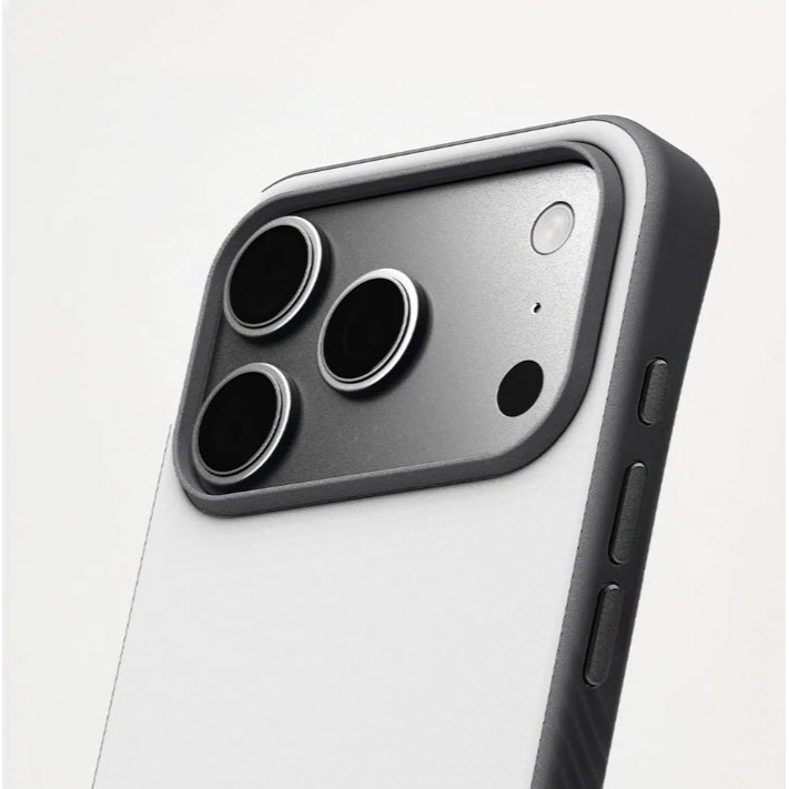 Caudabe PARAGON MagSafe iPhone 17 Pro/Pro Max旗艦保護殼月光白-細節圖4