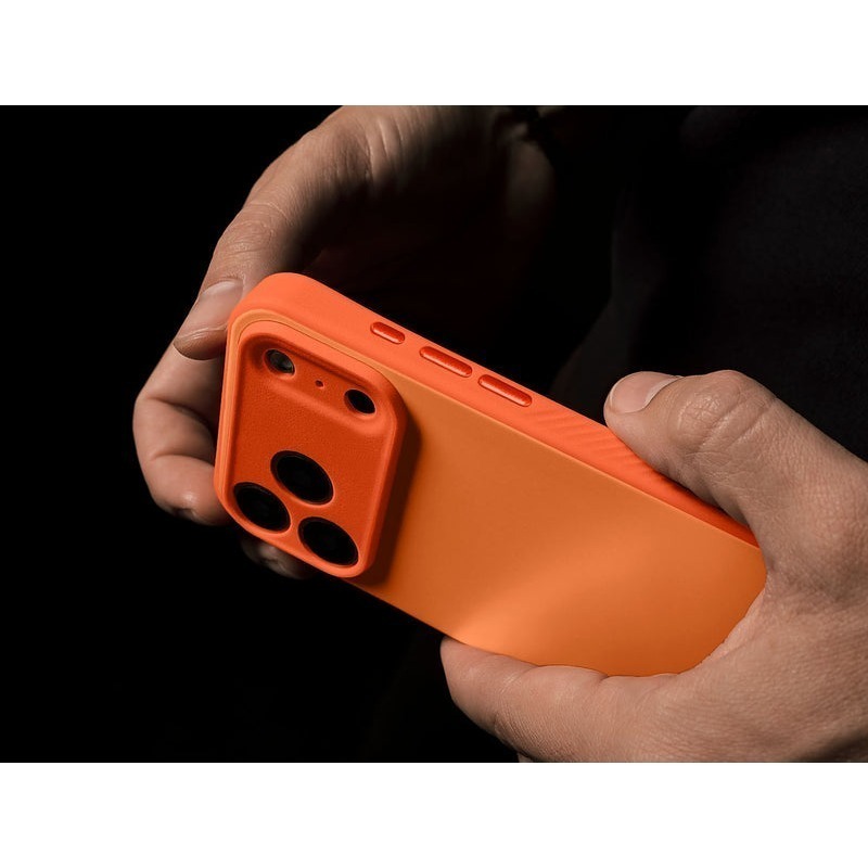 Caudabe PARAGON MagSafe iPhone 17 Pro/Pro Max 旗艦保護殼 時尚橙-細節圖9