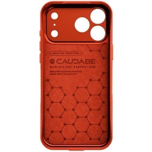 Caudabe PARAGON MagSafe iPhone 17 Pro/Pro Max 旗艦保護殼 時尚橙-細節圖6