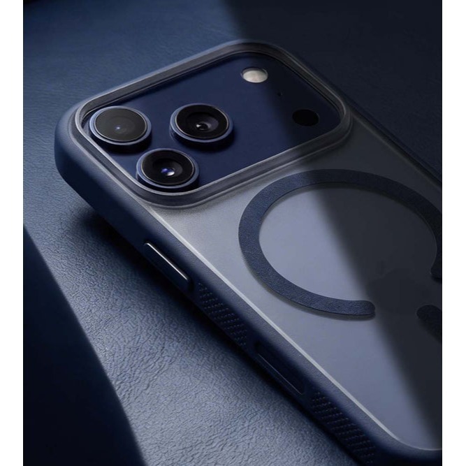 Caudabe SYNTHESIS iPhone 17 Pro/17 Pro Max MagSafe 保護殼 深邃藍-細節圖4