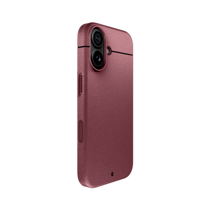 Caudabe SHEATH iPhone 17 MagSafe 經典防摔磁吸保護殼 岩石紅-細節圖2