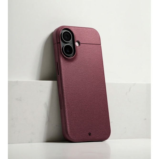 Caudabe SHEATH iPhone 17 MagSafe 經典防摔磁吸保護殼 岩石紅-細節圖5