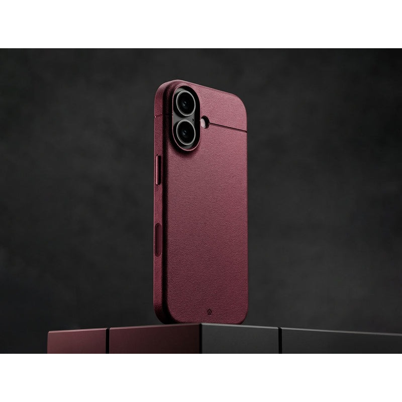 Caudabe SHEATH iPhone 17 MagSafe 經典防摔磁吸保護殼 岩石紅-細節圖6