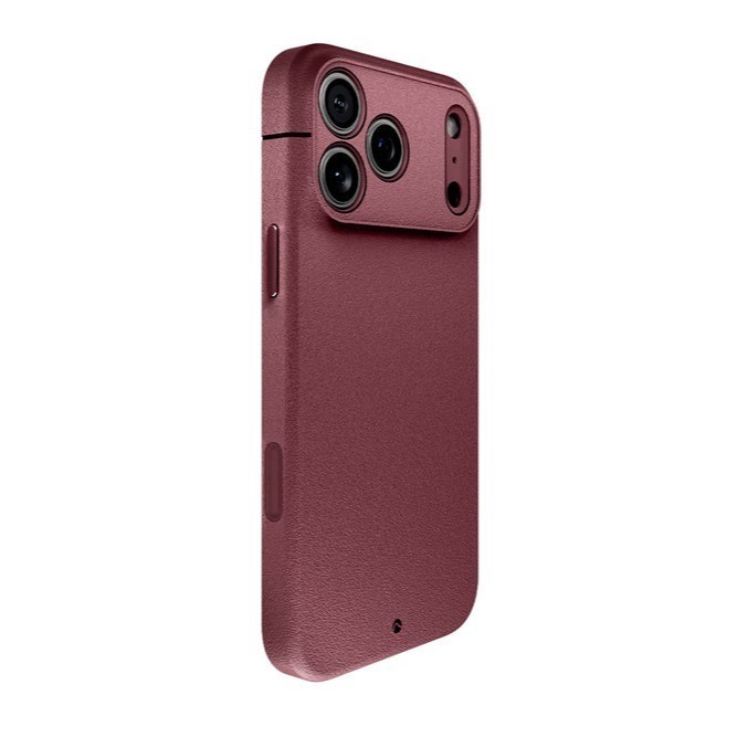 Caudabe SHEATH iPhone 17 Pro/17 Pro Max MagSafe 經典保護殼 岩石紅-細節圖2