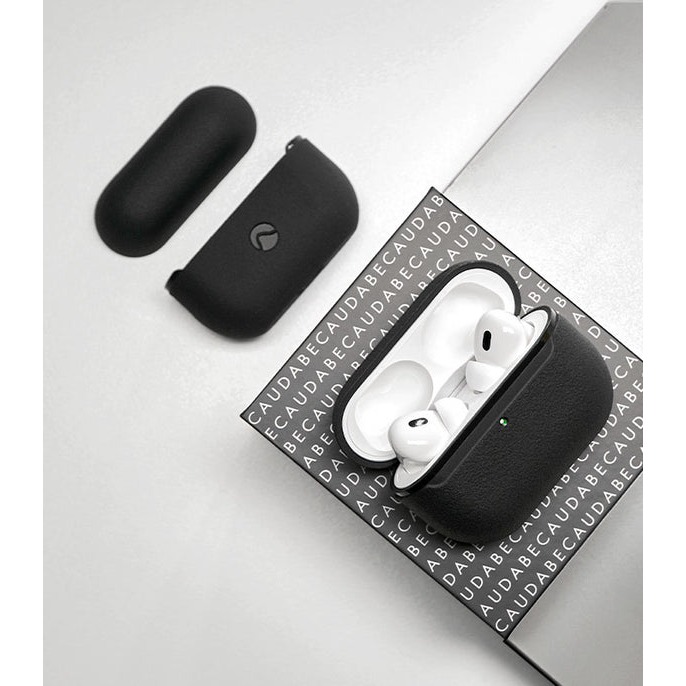 Caudabe MEZZO AirPods Pro 3 (三代)專用保護殼 極簡黑-細節圖2
