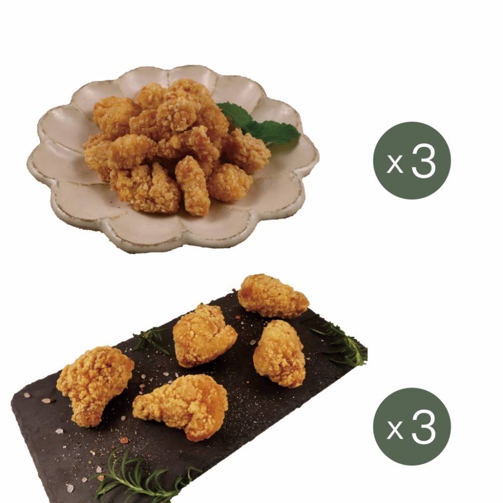 炸烤派對6入組 頂級預炸翅小腿 青花椒鹹酥雞 薄脆雞米花 經典日式唐揚腿丁 吮指紐奧良二節翅 吮指紐奧良翅小腿-規格圖7