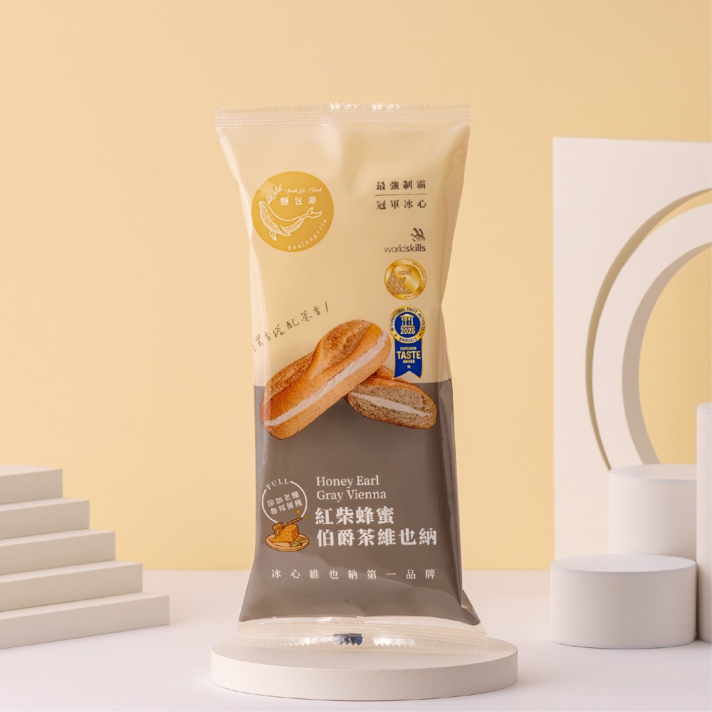 【森品食品】麵包謝 紅柴蜂蜜伯爵茶維也納-細節圖2