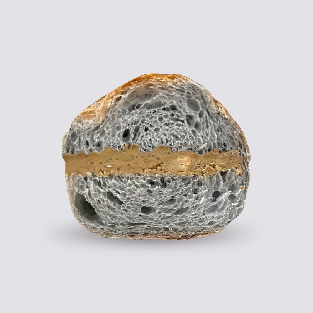 【森品食品】麵包謝 烏金焙茶落花生維也納-細節圖3