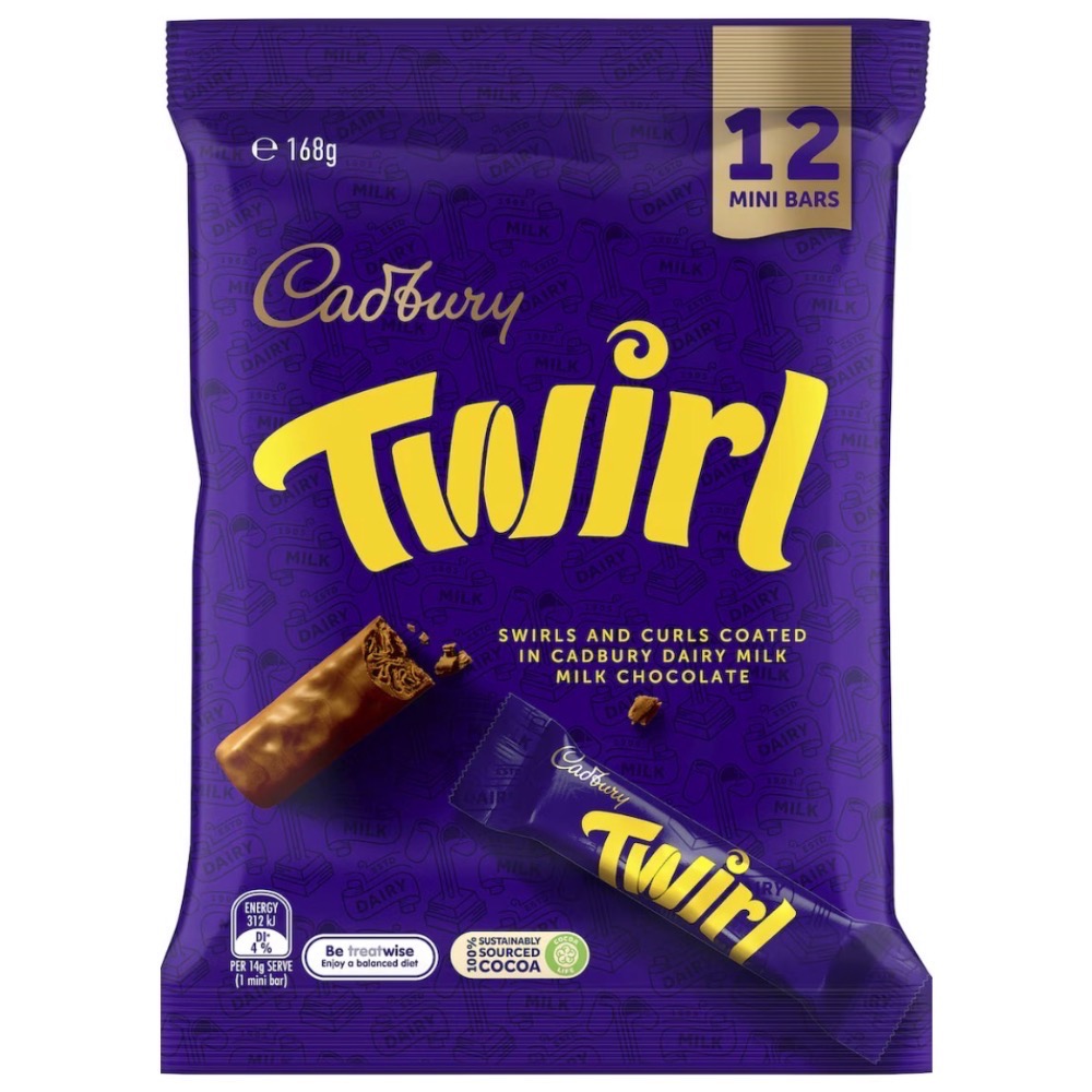 熱銷澳洲原裝｜Cadbury Twirl 系列巧克力｜澳洲國民級經典-規格圖6