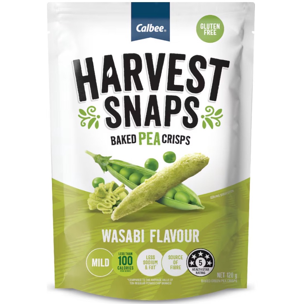 熱銷澳洲原裝｜Calbee Harvest Snaps 豌豆脆餅｜烤製植物系健康零食-規格圖10