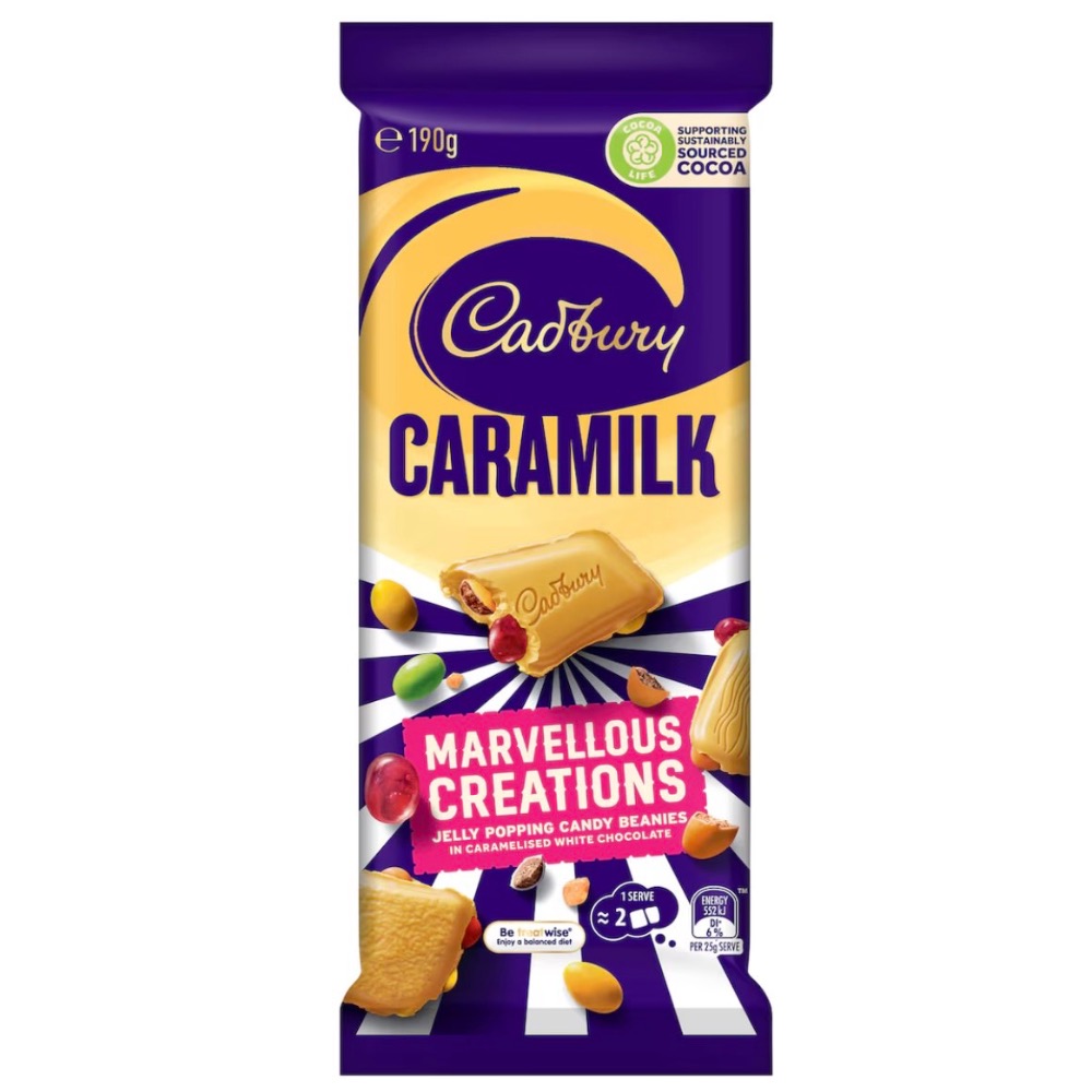 熱銷澳洲原裝｜Cadbury Caramilk 焦糖白巧克力系列｜澳洲爆紅話題款-規格圖9