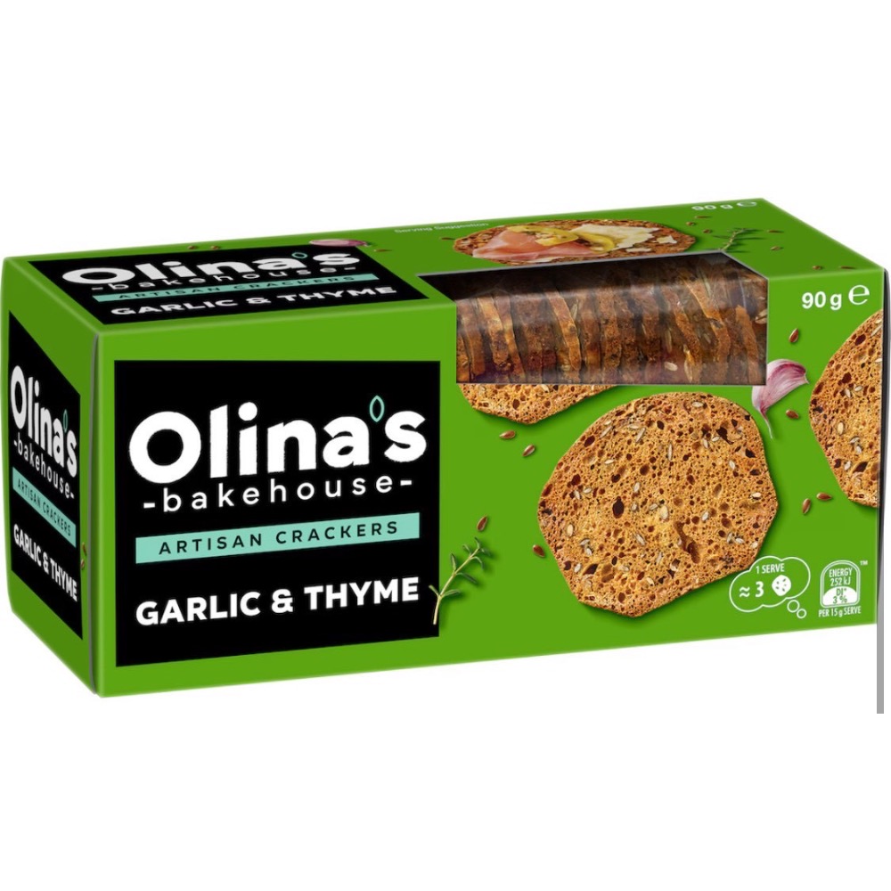 熱銷澳洲原裝｜Olina’s Bakehouse 手工風味脆餅系列｜嚴選天然穀物食材-細節圖9