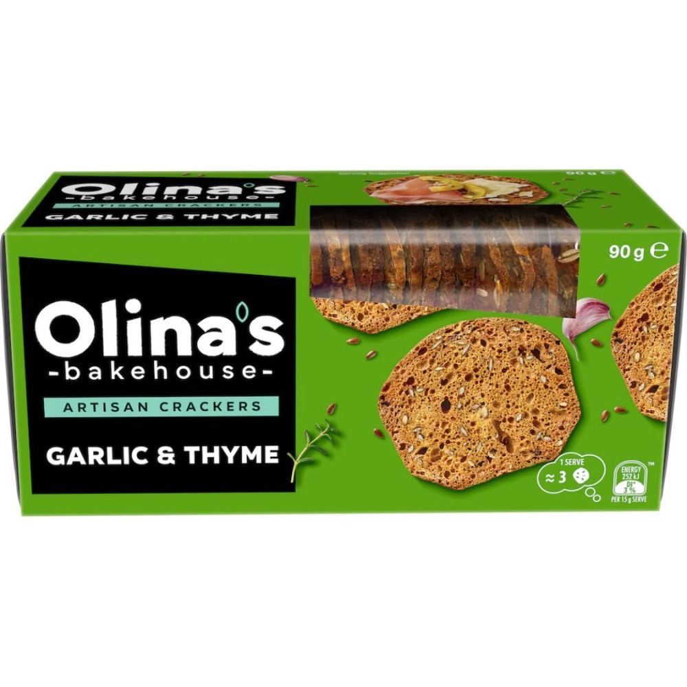 熱銷澳洲原裝｜Olina’s Bakehouse 手工風味脆餅系列｜嚴選天然穀物食材-規格圖10