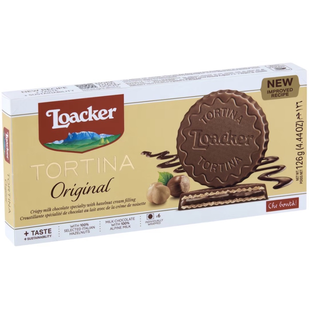 熱銷澳洲直送｜Loacker Tortina 榛果巧克力威化餅｜義大利人氣威化餅乾-細節圖2