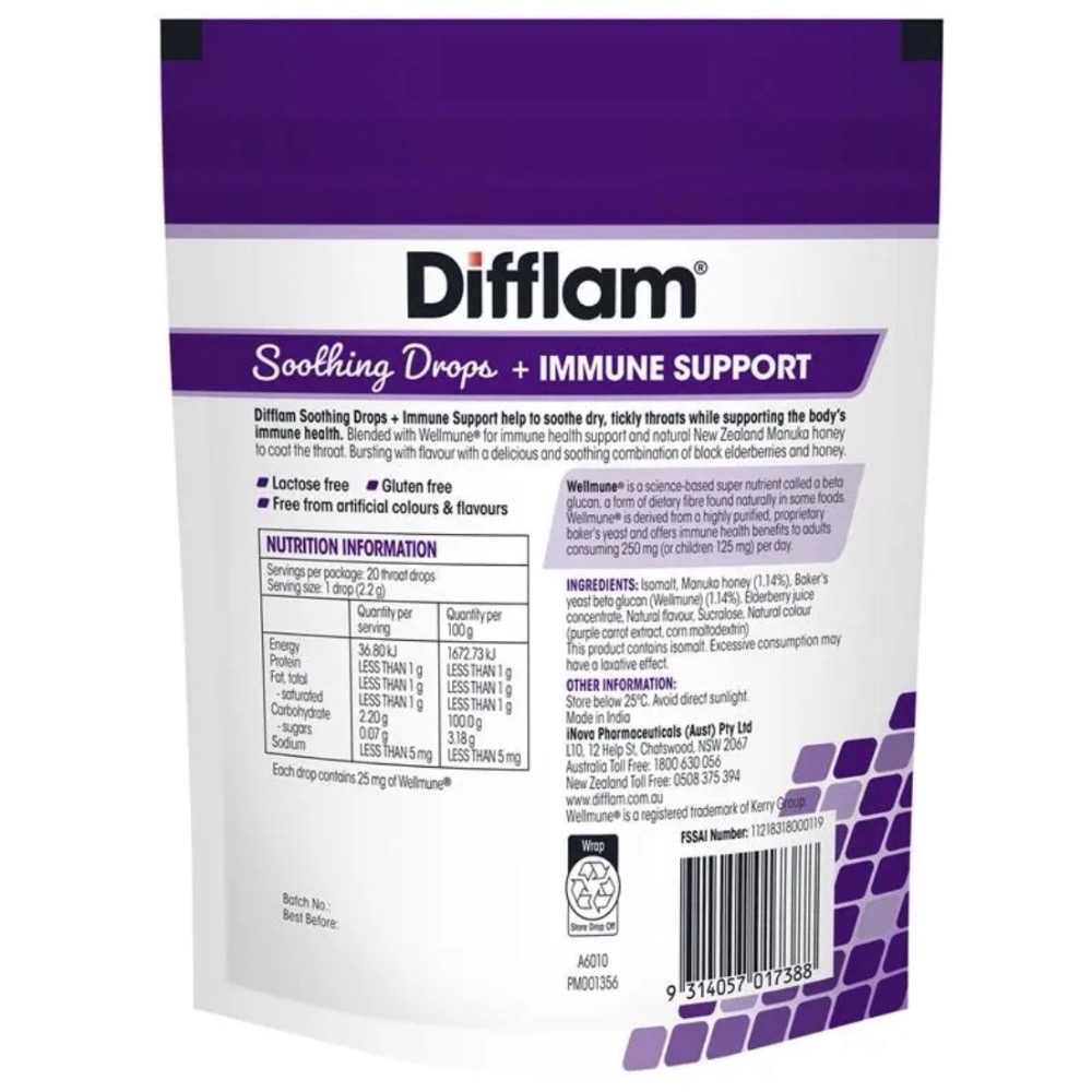 澳洲通路熱賣｜Difflam Soothing Drops 潤喉糖系列｜澳洲人氣護喉品牌-細節圖7