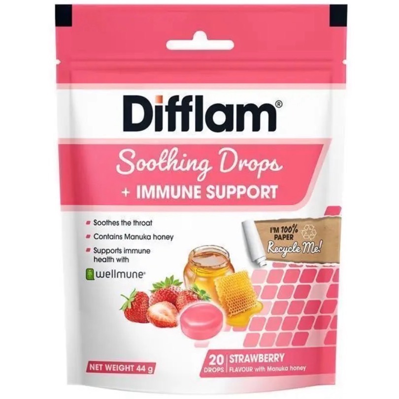 澳洲通路熱賣｜Difflam Soothing Drops 潤喉糖系列｜澳洲人氣護喉品牌-規格圖10