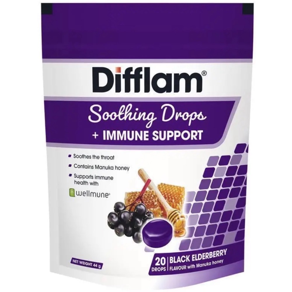 澳洲通路熱賣｜Difflam Soothing Drops 潤喉糖系列｜澳洲人氣護喉品牌-規格圖10