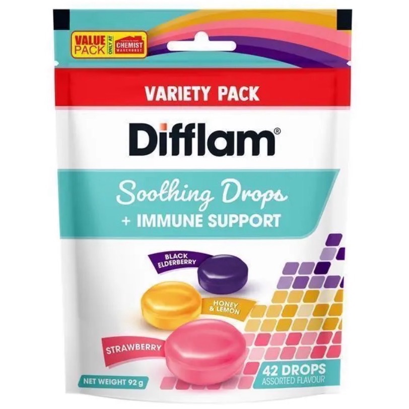 澳洲通路熱賣｜Difflam Soothing Drops 潤喉糖系列｜澳洲人氣護喉品牌-規格圖10