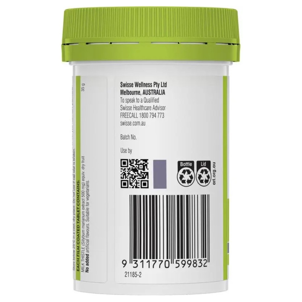 澳洲通路熱賣｜Swisse Ultiboost Milk Thistle 高濃度奶薊草精華錠 60粒｜澳洲人氣保健食品-細節圖4