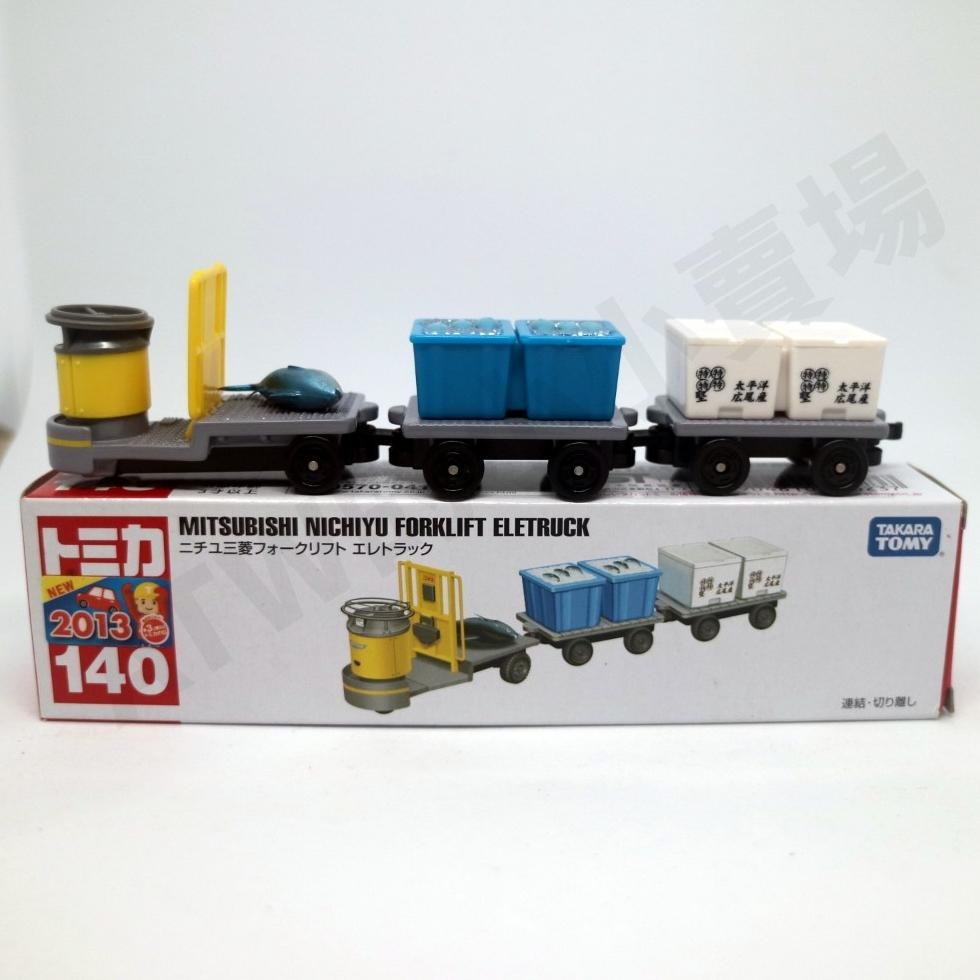 [ATW] TOMICA 多美車 140 Mitsubishi Nichiyu Eletruck 長車 絕版 新車貼紙-細節圖4