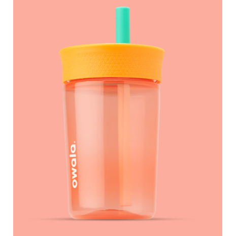 【預購 | 限時8折】Owala® Kids＇ Tumbler  | Plastic 446ml-規格圖1
