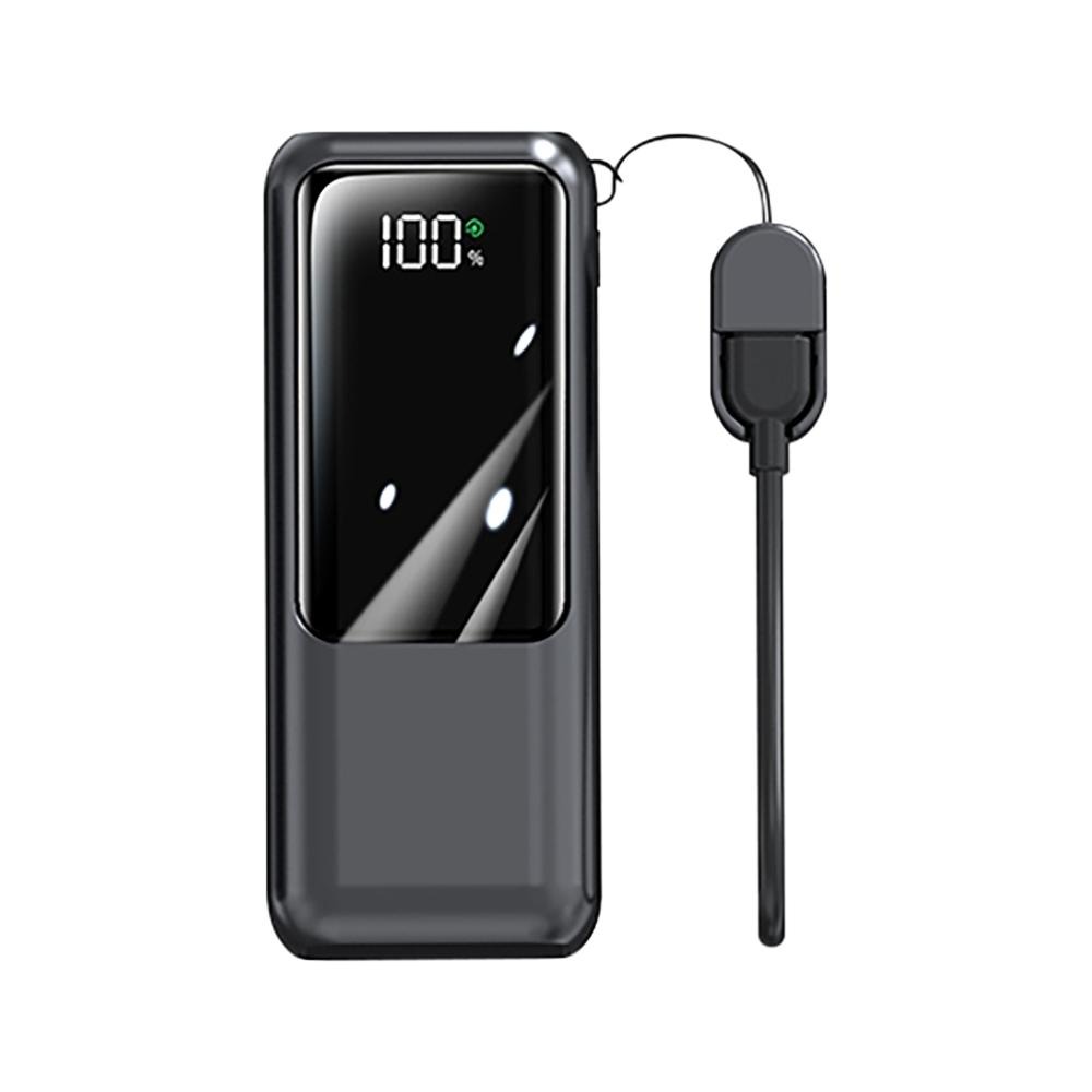 MCK-NPCG 自帶線顯屏行動電源10000mAh Type-C 快充行動電源-細節圖3