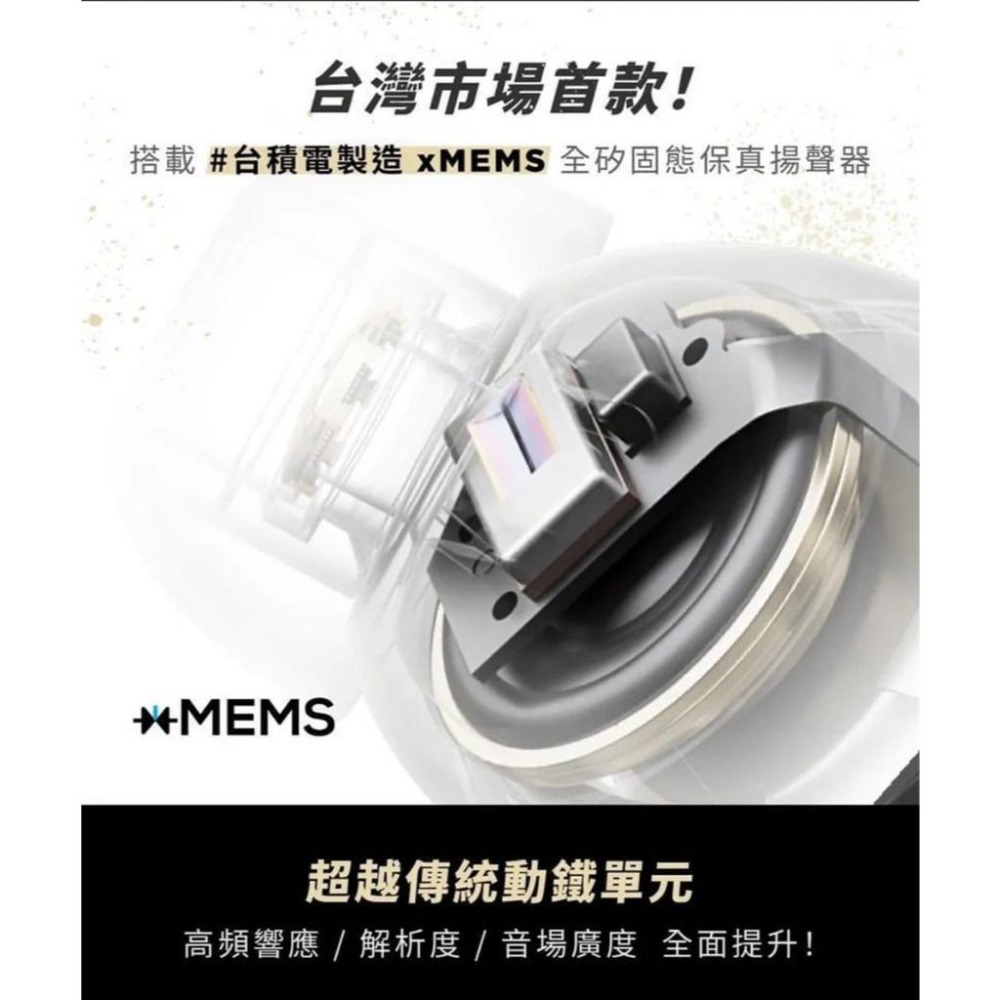 SoundPeats Capsule3 Pro+ 旗艦級主動降噪真無線耳機︱雙單體 AI 自適應降噪-細節圖3