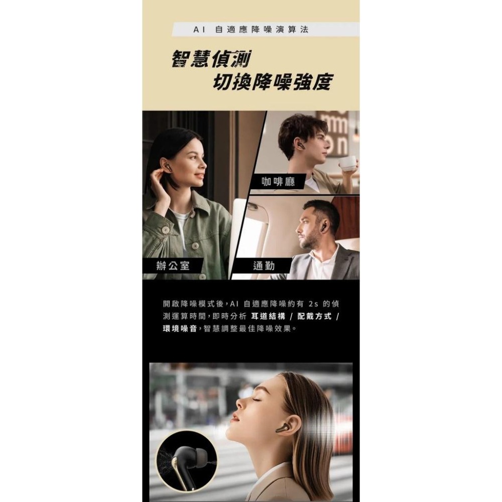 SoundPeats Capsule3 Pro+ 旗艦級主動降噪真無線耳機︱雙單體 AI 自適應降噪-細節圖5