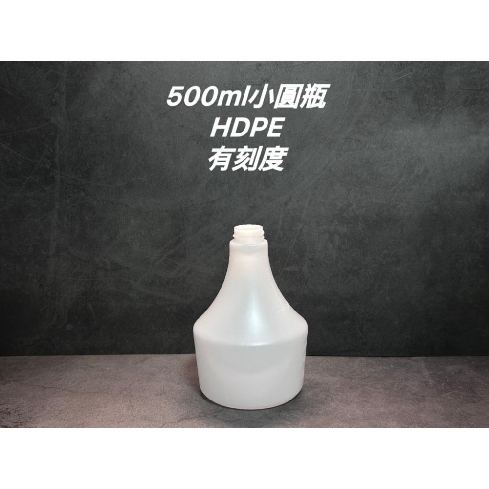 白藍耐酸鹼塑膠噴頭 1.3CC 28/400｜500ml HDPE小圓瓶｜汽車美容・居家清潔・酒精 噴瓶組-細節圖2