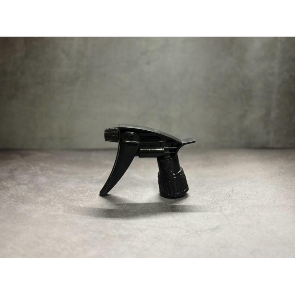 黑 台灣製造耐酸鹼噴頭＋HDPE 1000ml瓶｜NBR耐油橡膠｜316不鏽鋼彈簧｜強酸強鹼清潔劑專用噴瓶-細節圖3