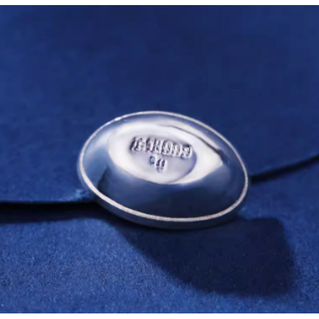 純小銀元寶-細節圖2