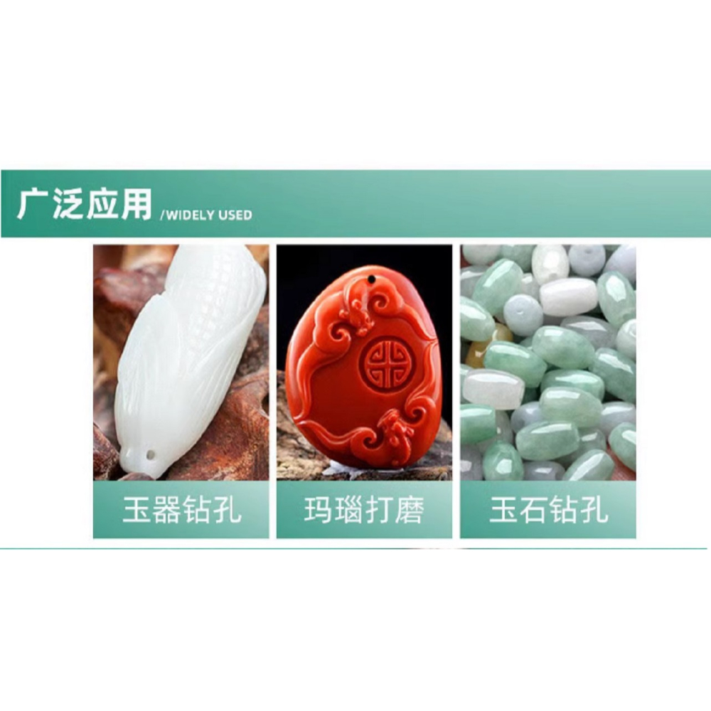 玉石麻花鑽頭打孔針鑽石砂蜜蠟翡翠水晶瑪瑙琥珀手動擴鑽針配件-細節圖2